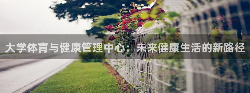 劲爆体育是几台：大学体育与健康管理中心：未来健康生活的新路径